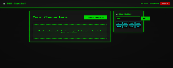 Dashboard de D&D Copilot