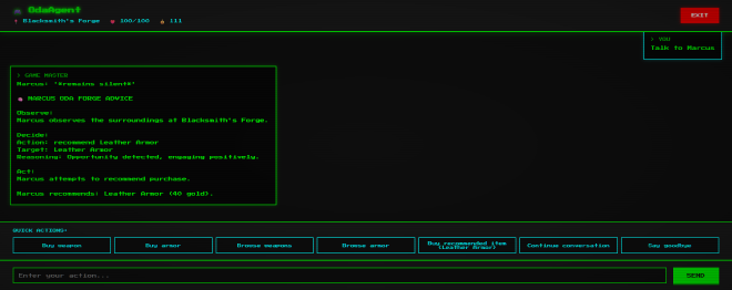 Captura del flujo ODA con Marcus en la Forja